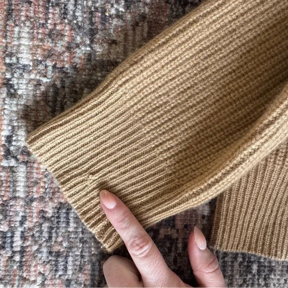 TRADE ONLY DO NOT BUY - Jenni Kayne Cashmere Cocoon Cardigan in Camel XXS - Picture 5 of 7